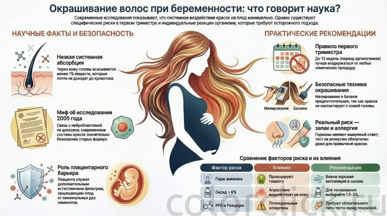 Можно ли красить волосы при беременности: что говорят исследования
