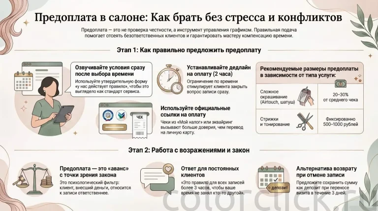 Предоплата в салоне, как брать скрипты и аргументы