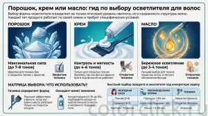 Порошок, крем или масло: виды осветлителей под свои волосы