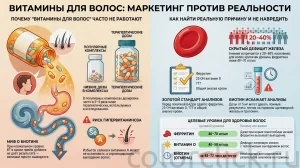Витамины и БАДы для волос: что реально работает