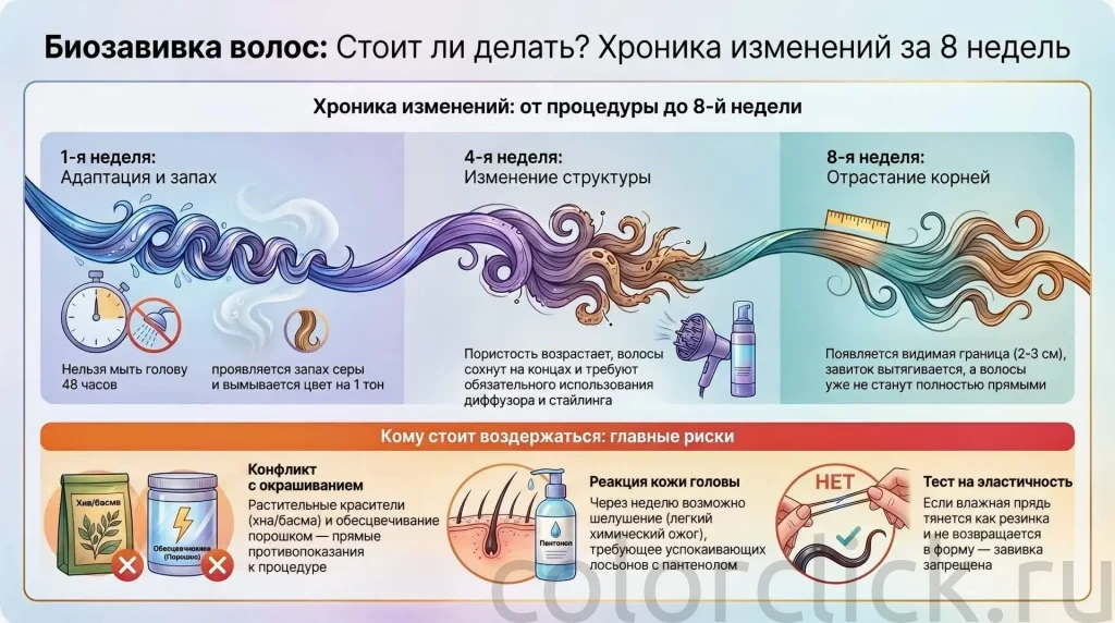 Делать ли биозавивку волос: хроника изменений от первой до восьмой недели