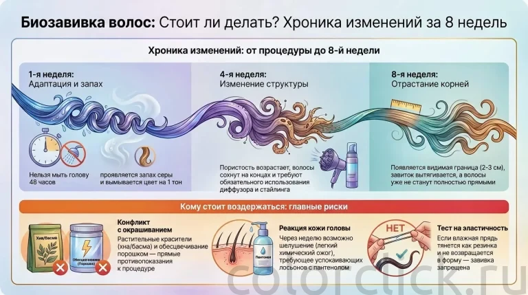 Делать ли биозавивку волос: хроника изменений от первой до восьмой недели