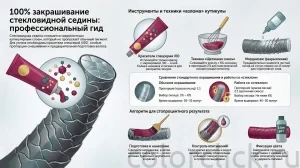 Как выбрать краску для стекловидной седины и закрасить ее на 100%