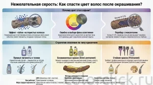 Серые волосы после окрашивания: смыть или перекрасить