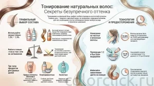 Тонирование натуральных волос: как изменить оттенок без стойкого окрашивания
