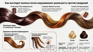 Как выглядят волосы после окрашивания: реальность против ожиданий