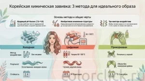 Корейская химическая завивка — это что на самом деле один метод или три разных