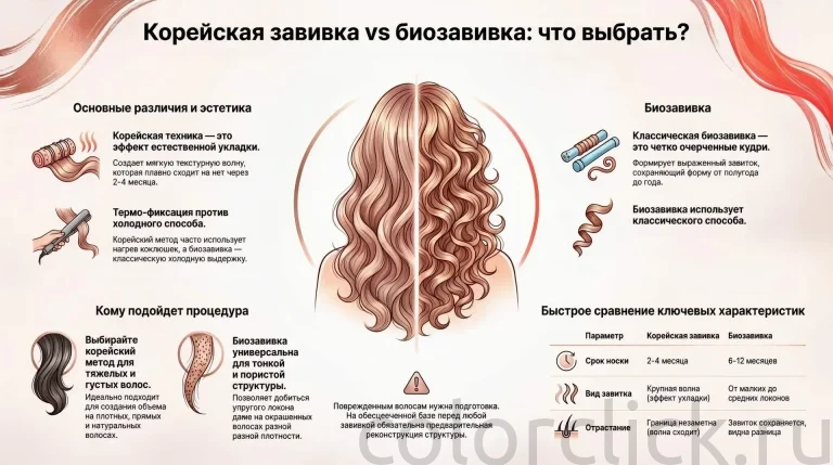 Корейская завивка vs биозавивка что выбрать