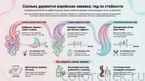 Сколько держится каждый тип корейской завивки и от чего зависит срок