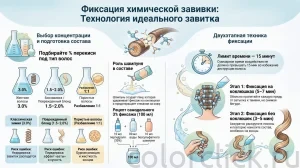 Фиксаж для химической завивки: концентрации, время выдержки и ошибки