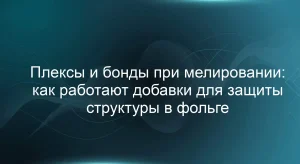 Плексы и бонды при мелировании: как работают добавки для защиты структуры в фольге